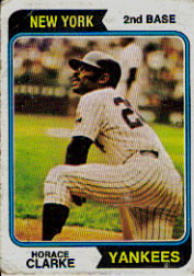 1974 Topps Baseball Cards      529     Horace Clarke